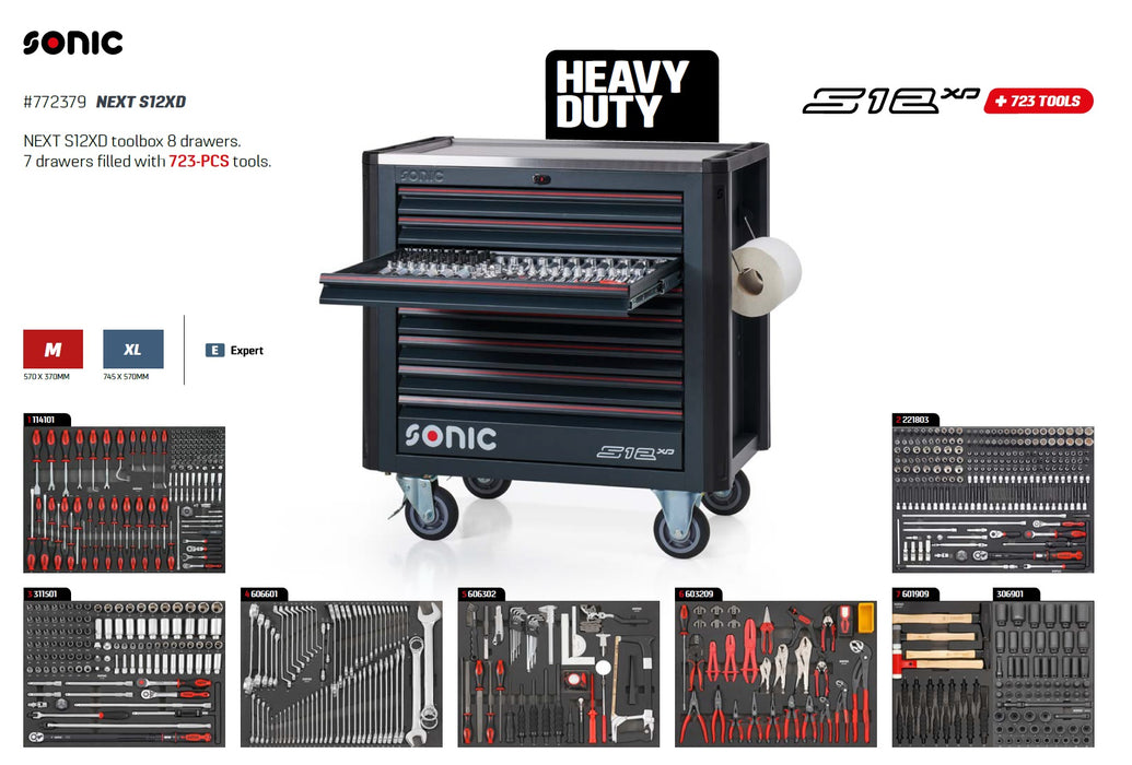 NEXT S12XD Toolbox 723pcs