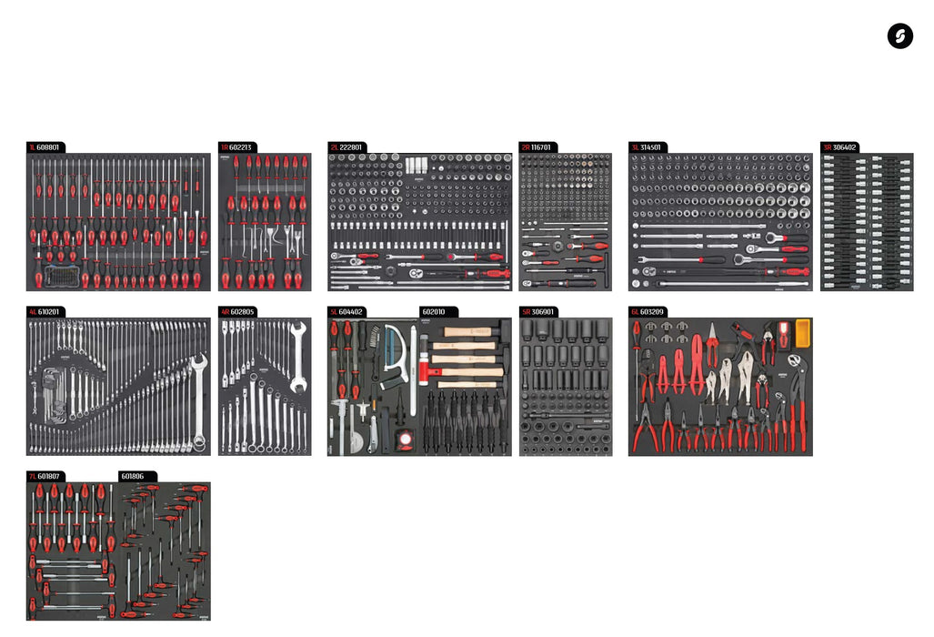 NEXT S15 Toolbox, 1045pcs