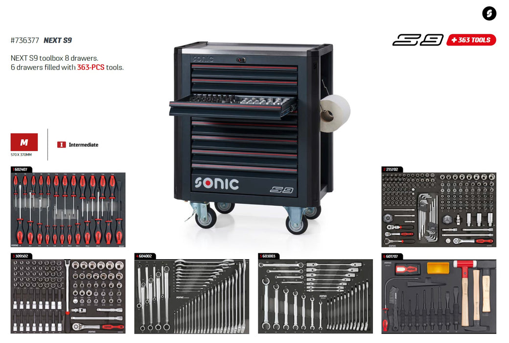 NEXT S9 Toolbox 363pcs