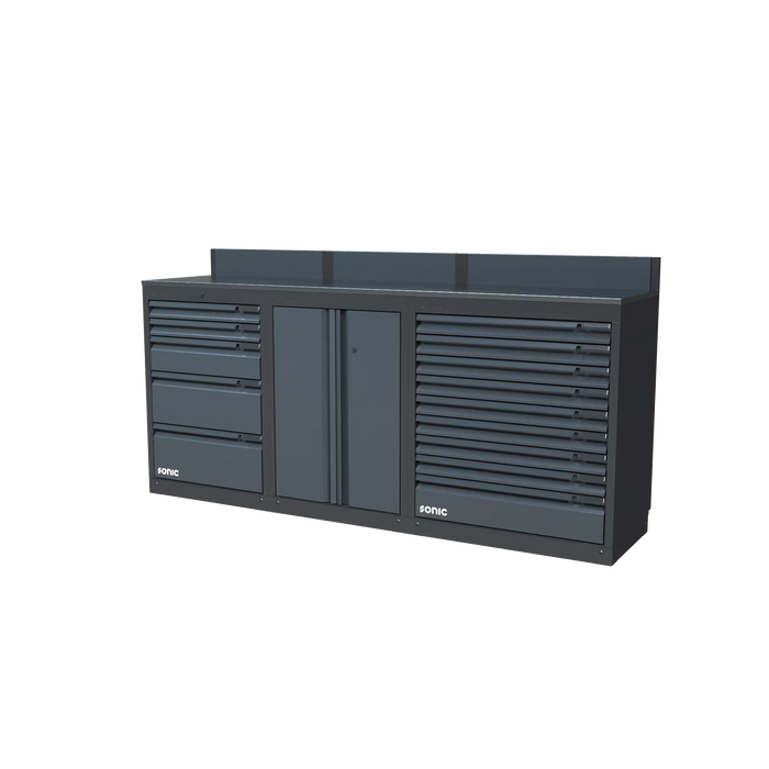 NEXT MSS setup stainless steel worktop low 2193mm