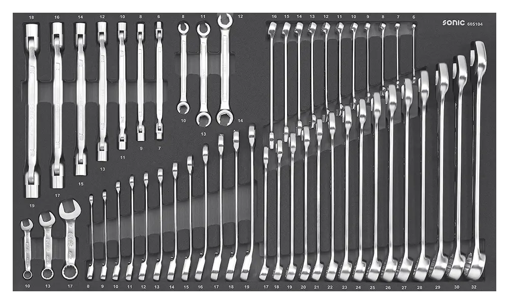 Large Wrench Set, 51-PC - Large