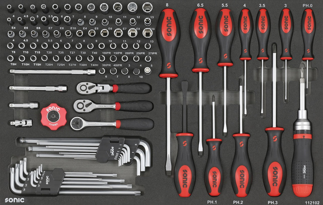 Two Pin Screwdriver Socket Set Socket and Screwdriver Set 1/4
