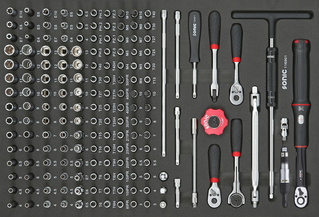 Bit Socket Set 1/4", 169-PCS - MEDIUM