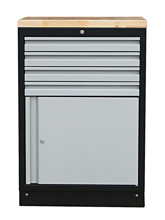 MSS 674mm Cabinet and Door with Wooden Top Blade