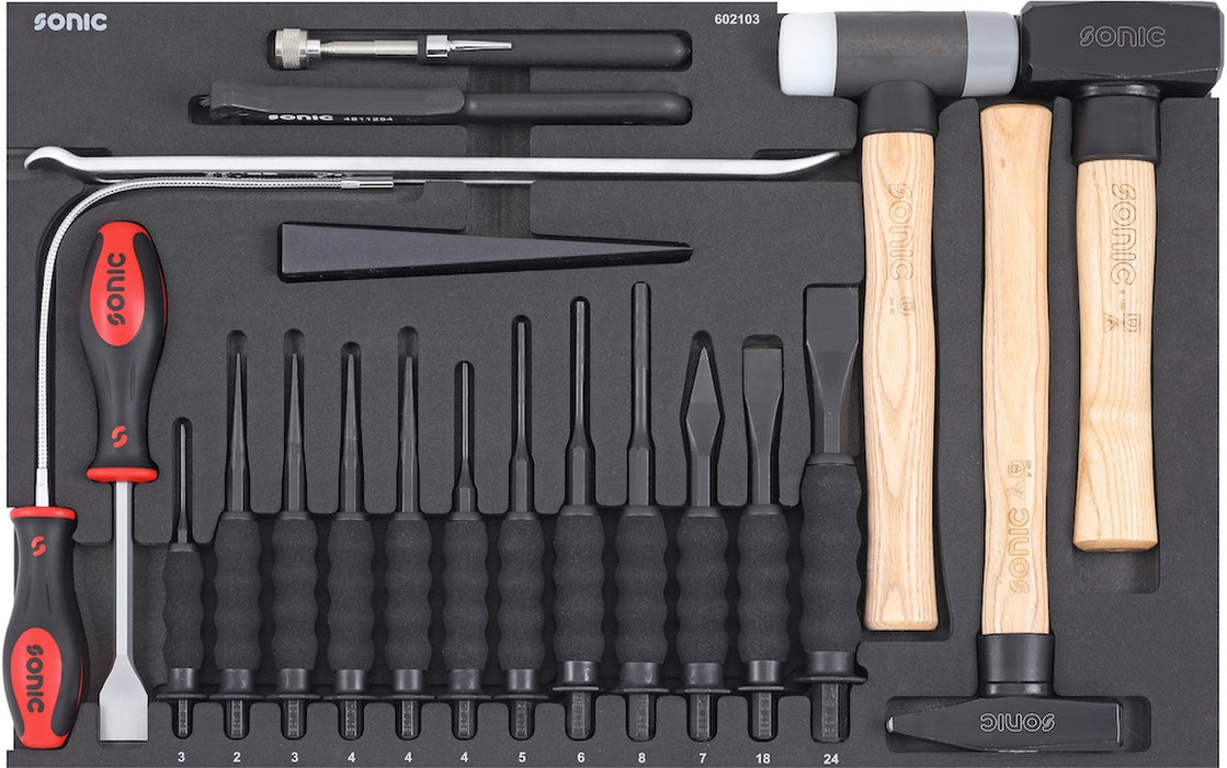 Chisel Hammer Set, 21-PCS - MEDIUM