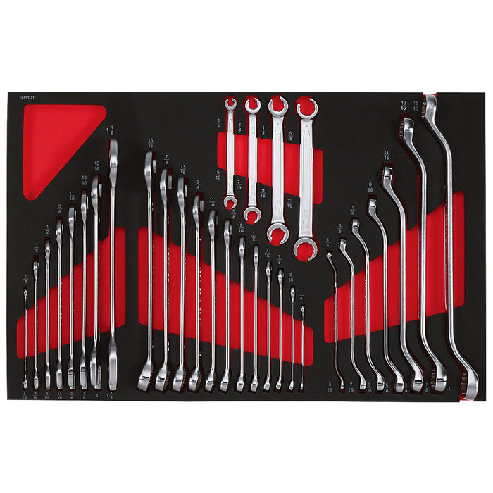 Wrench Set (SAE), 31-PCS - MEDIUM