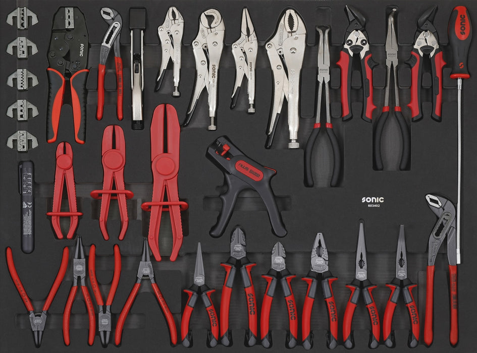 Pliers & Cutting Set, 34-PCS - XD