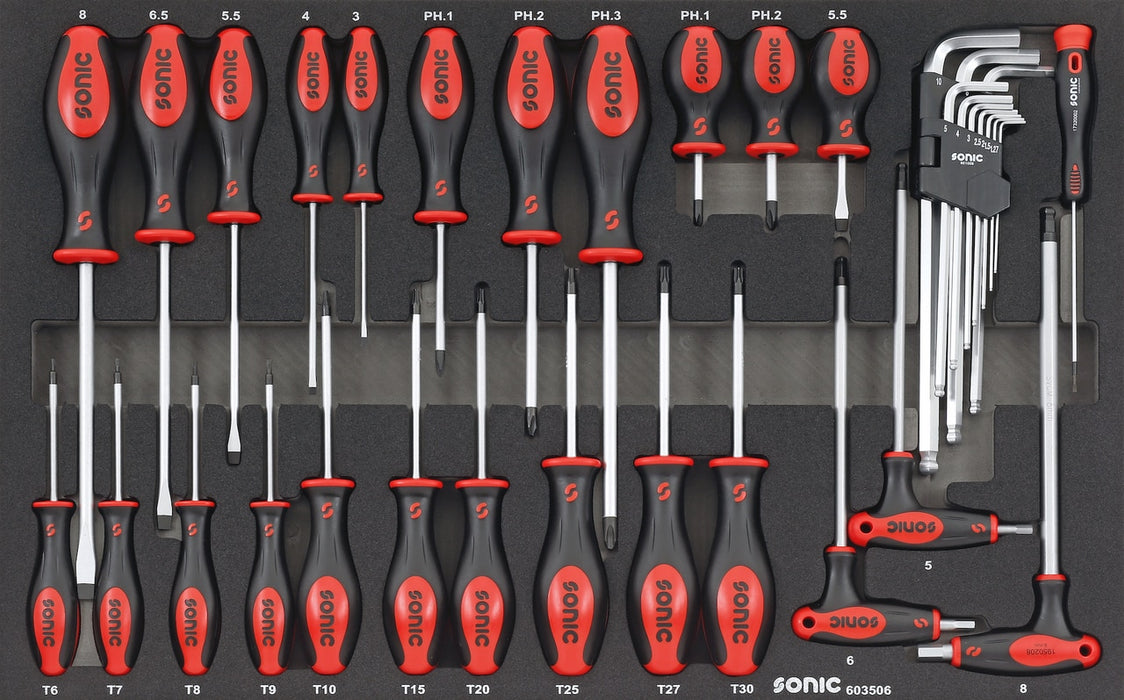 Screwdrivers Set, 35-PCS - MEDIUM