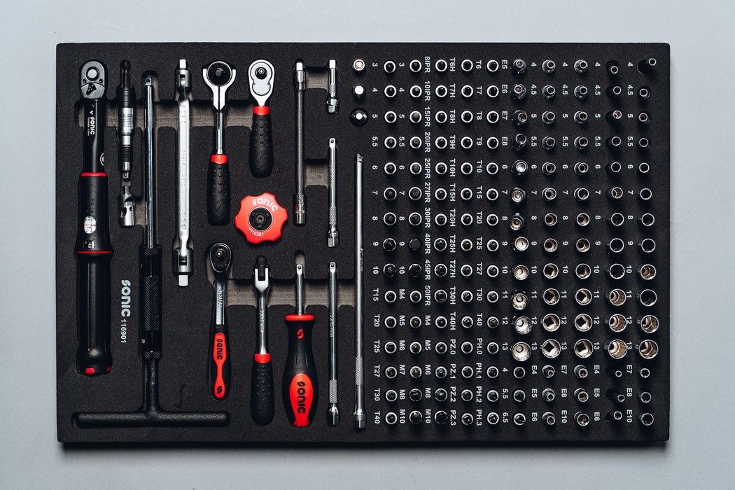 Bit Socket Set 1/4", 169-PCS - MEDIUM