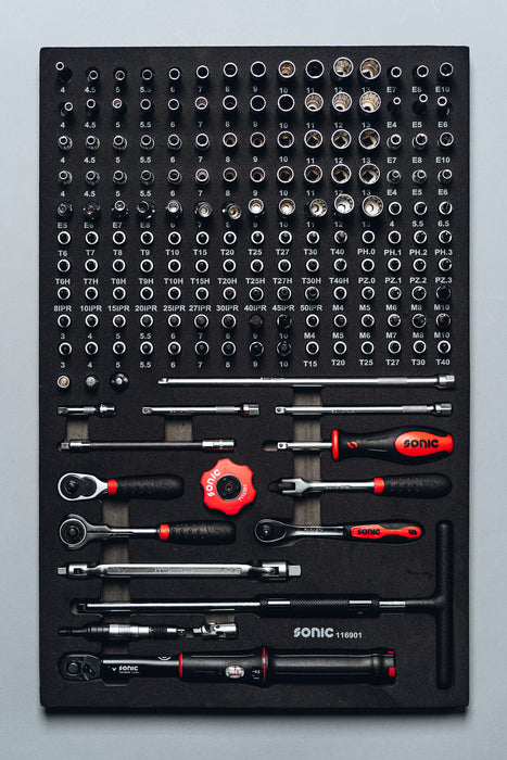 Bit Socket Set 1/4", 169-PCS - MEDIUM