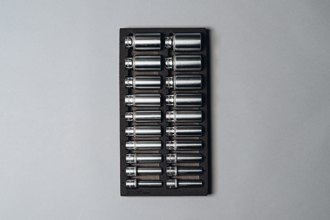 Deep Socket Set 1/2", 20-PCS - SMALL