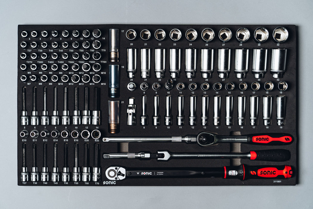 Socket Set 1/2", 118-PCS - LARGE